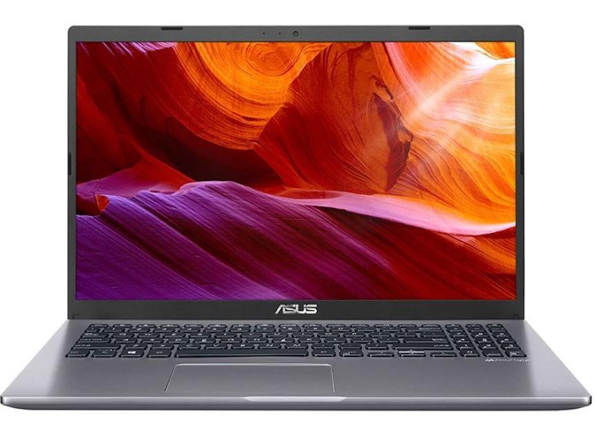 Asus D509BA 15.6-inch HD laptop with AMD A9-9425 processor, showcasing its sleek design and vibrant display.